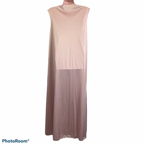 Vintage Vanity Fair Women's Nightgown Small Dusty Rose Long Made in USA - Picture 3 of 5